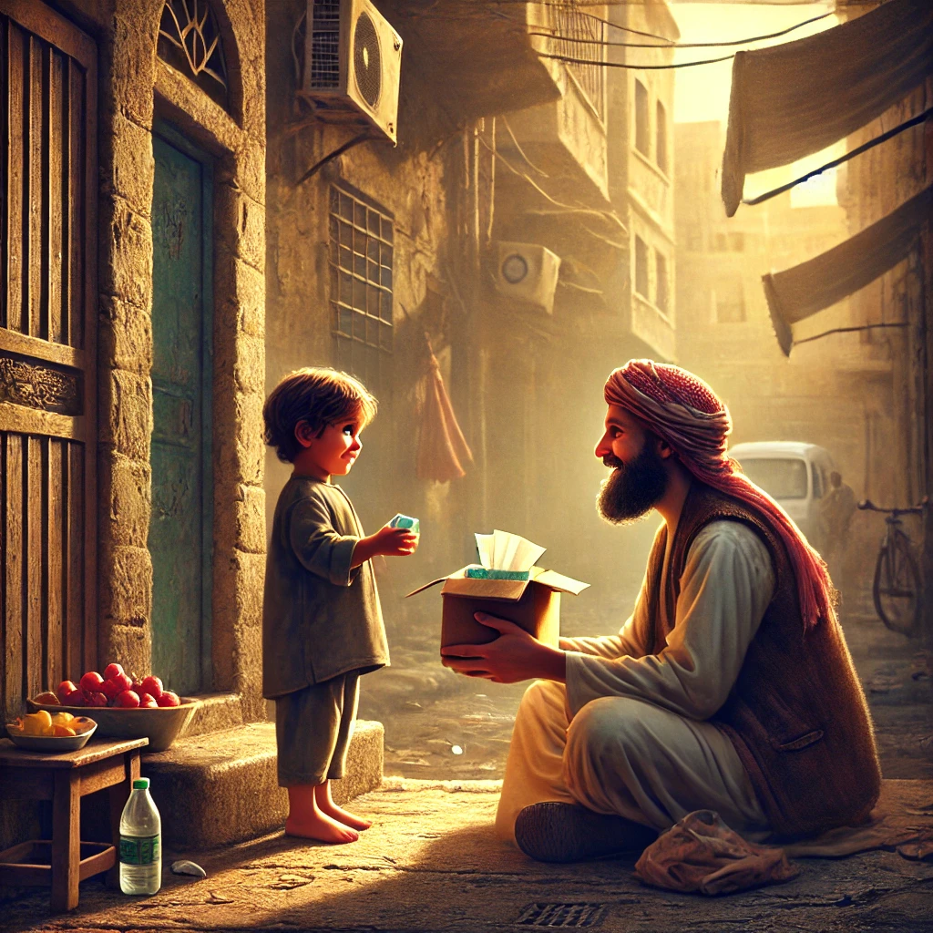 قصة مؤثرة عن الصدقة