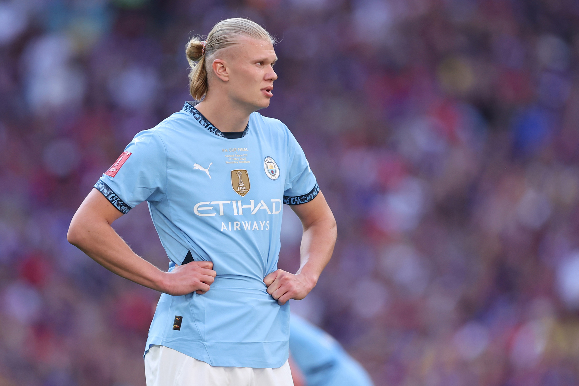 قصة "لعنة النهائيات" التي أصابت هالاند هداف مانشستر سيتي