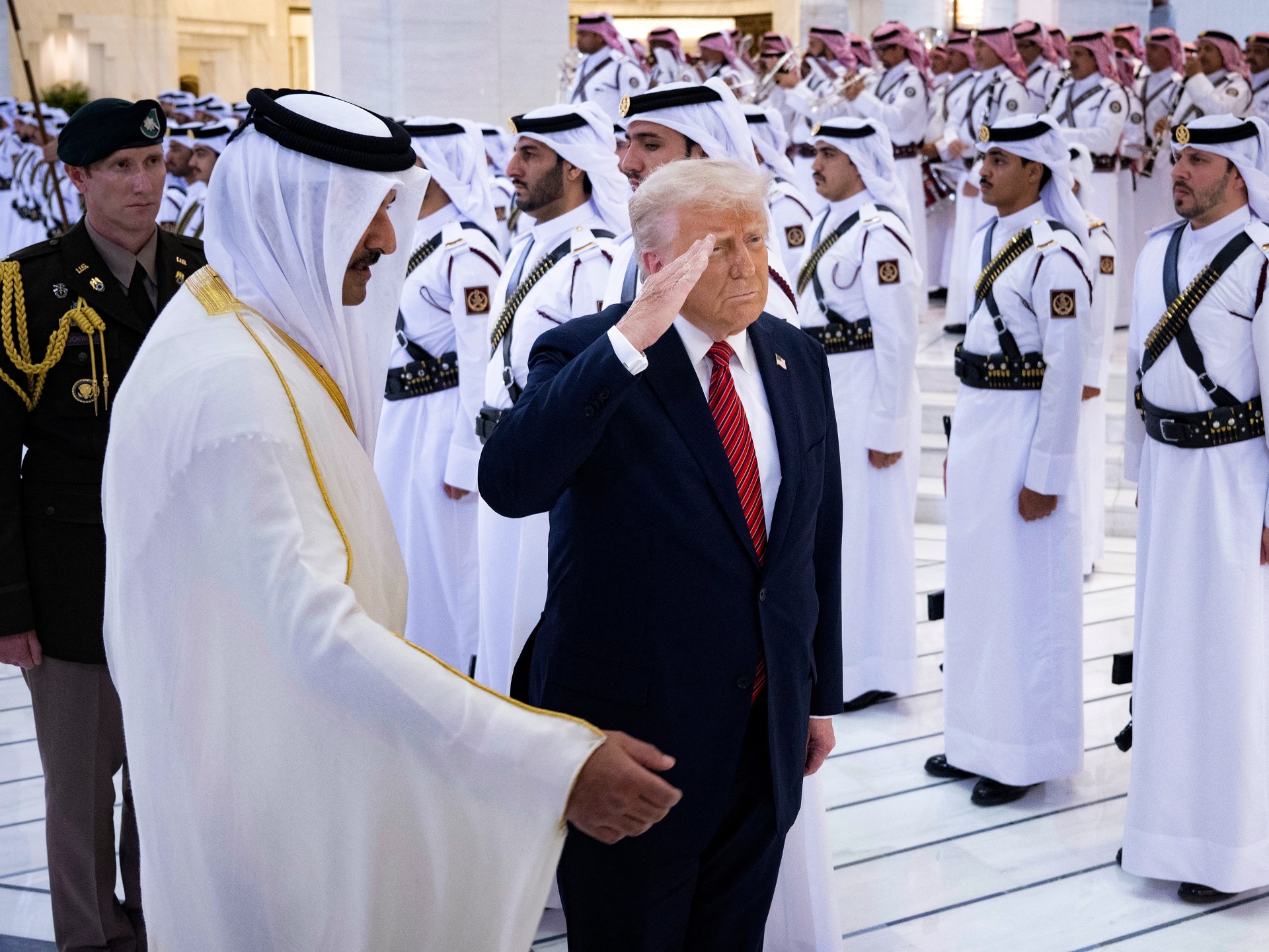 **ترامب يشيد بأمير قطر: علاقاتنا في أوجها والدوحة شريك استراتيجي**