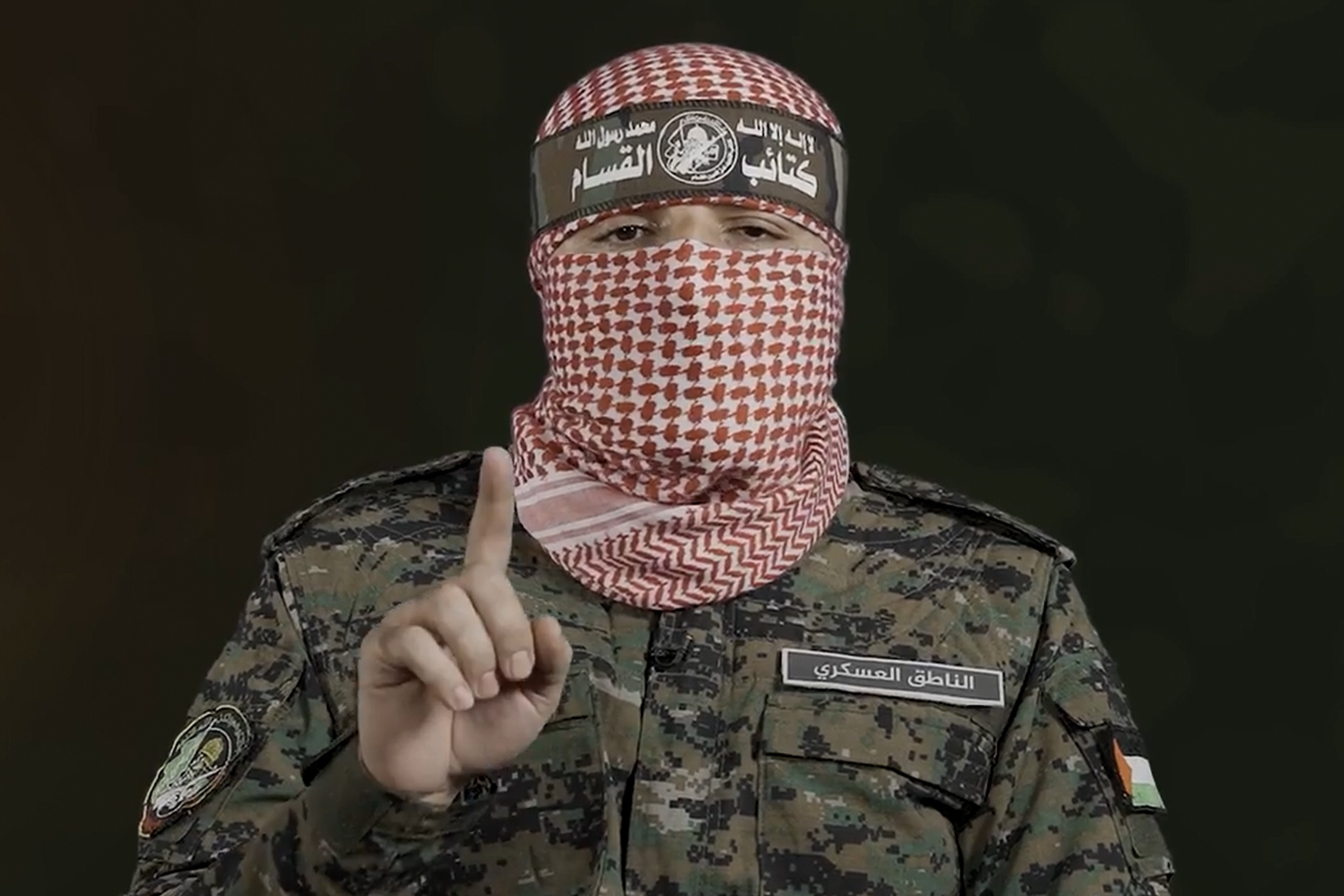 رسائل بصرية وسياسية في كلمة الناطق الجديد أبو عبيدة