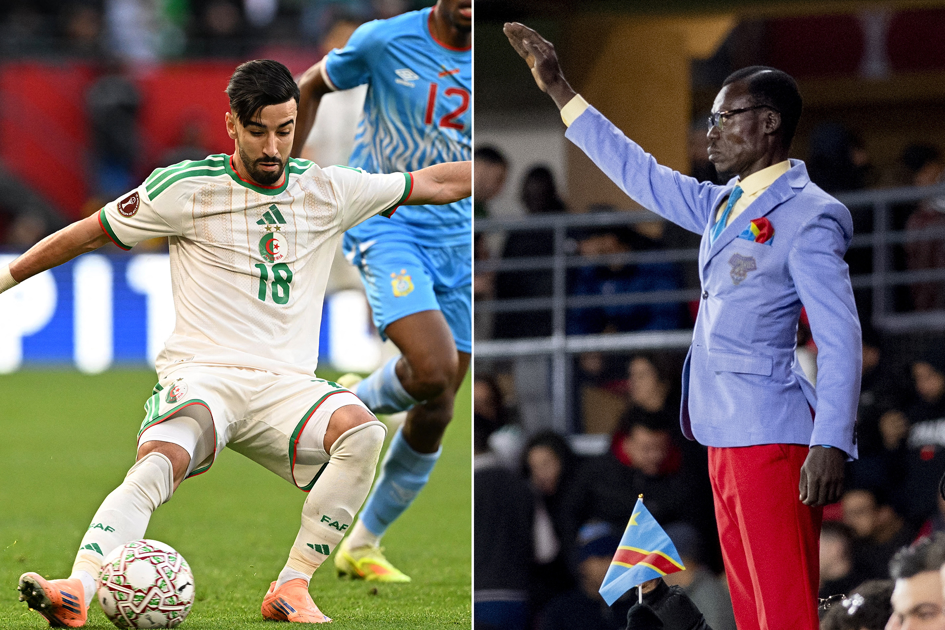 عمورة يعتذر بعد احتفاله أمام الكونغو الديمقراطية في كأس أفريقيا