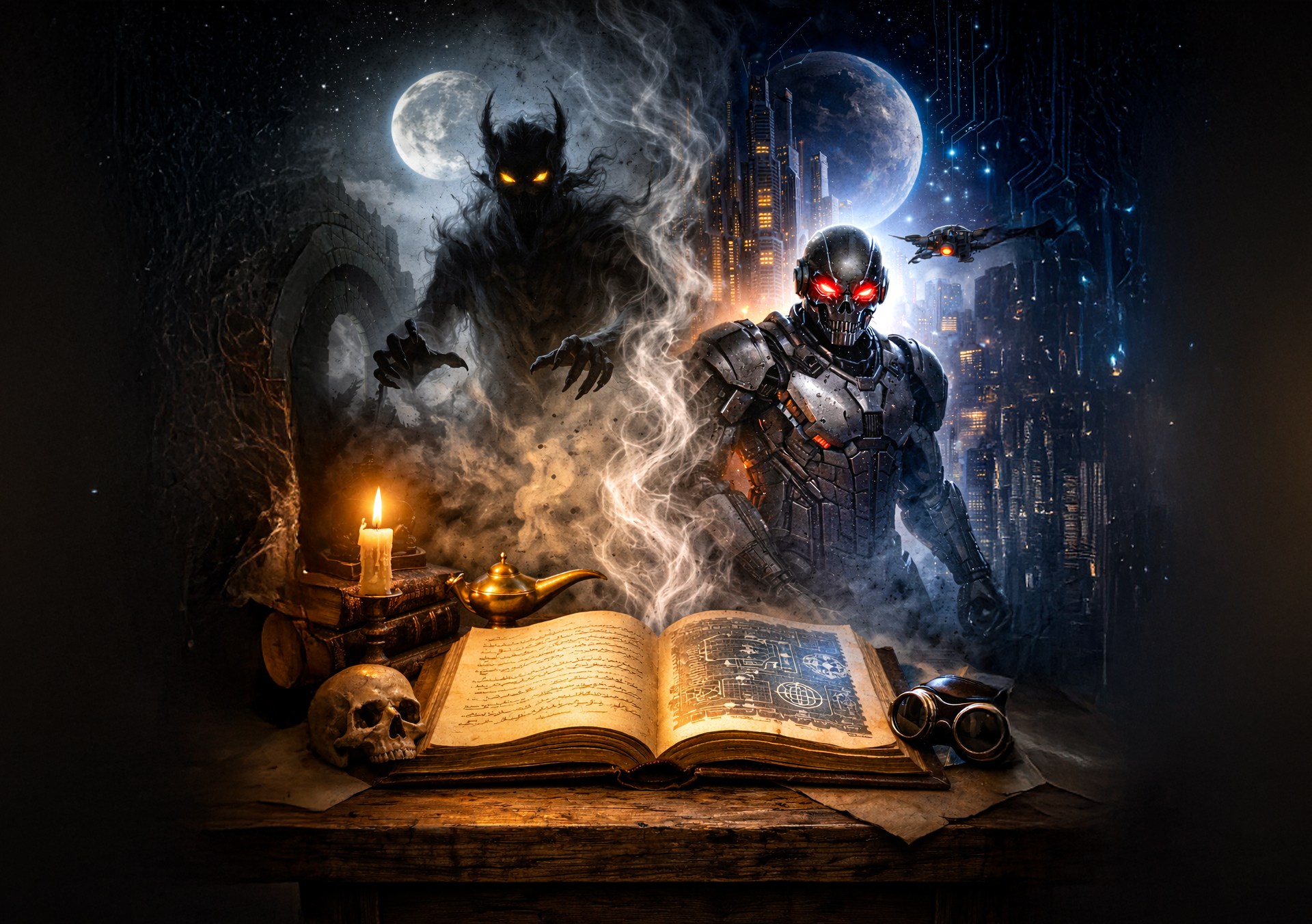 أسرار أدب الرعب العربي: كيف تحول الخوف من خرافات الجن إلى روايات الخيال العلمي؟