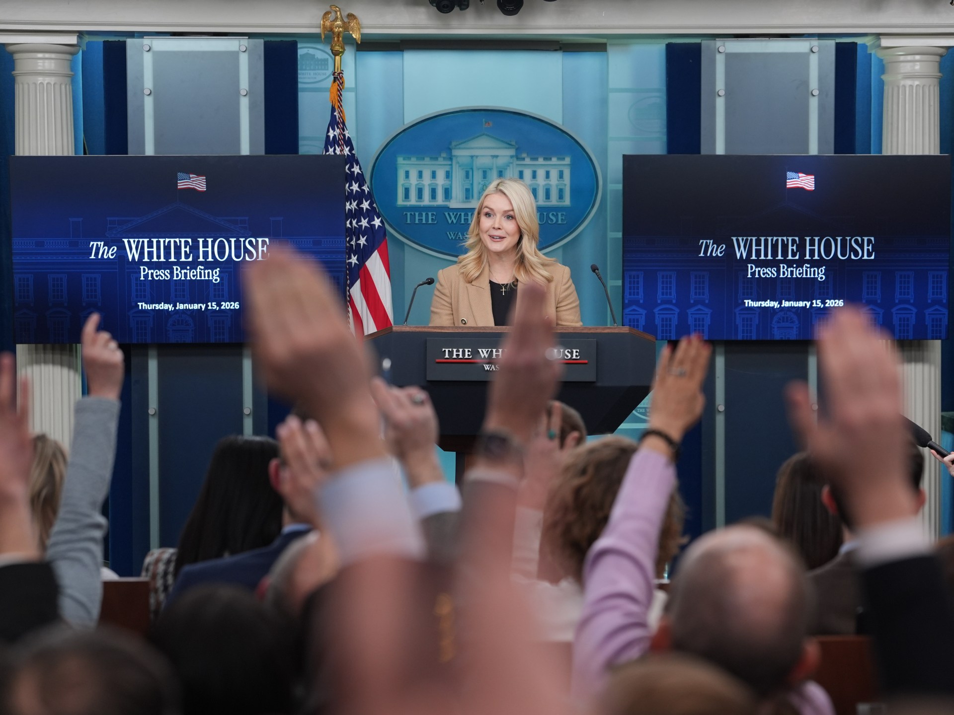 واشنطن: إرسال قوات أوروبية إلى غرينلاند لا يؤثر على موقف ترامب