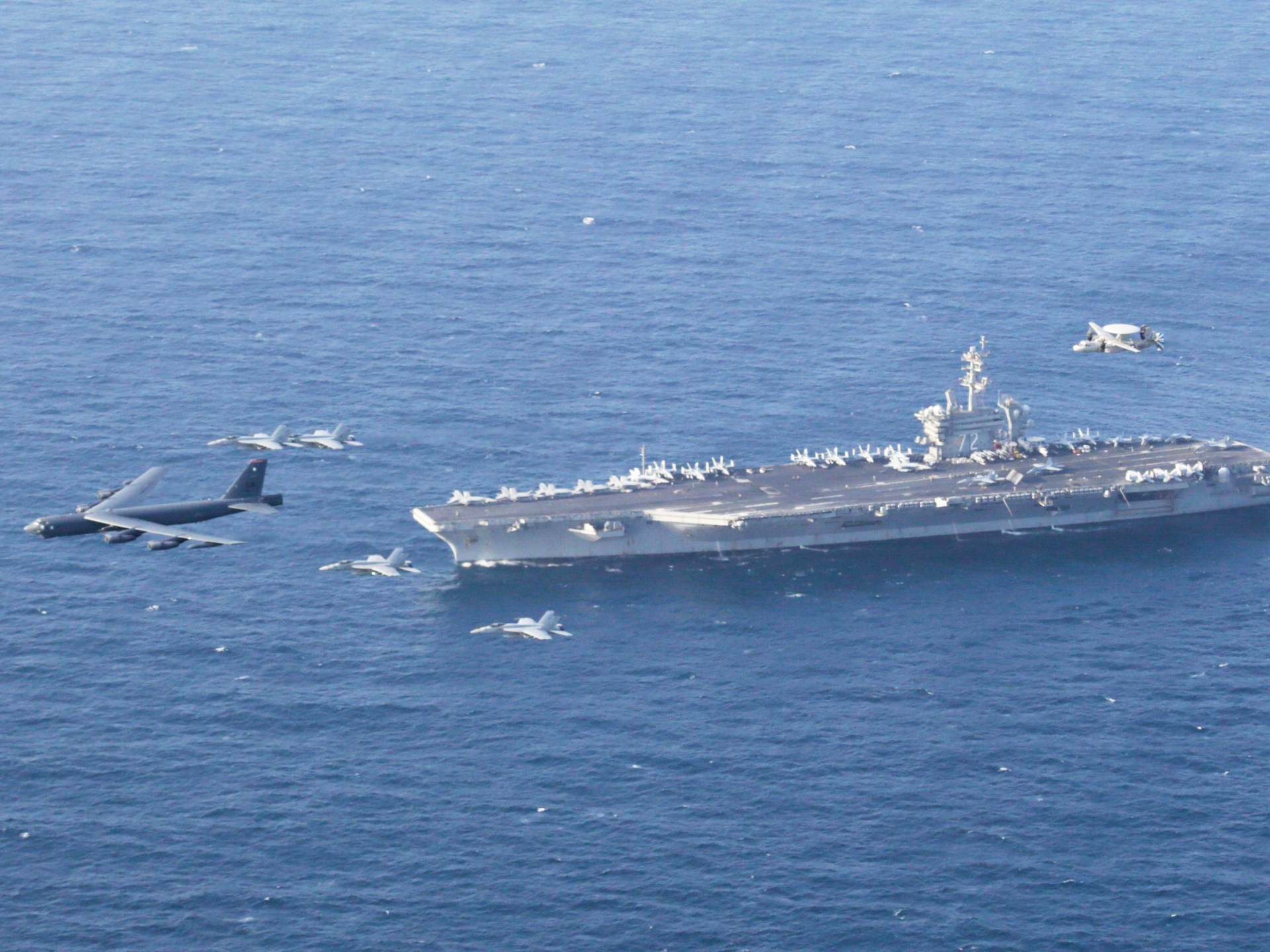 التصعيد العسكري بين واشنطن وطهران