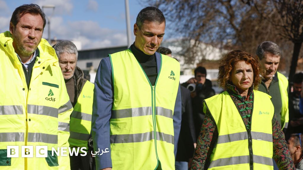 حادث قطار إسبانيا