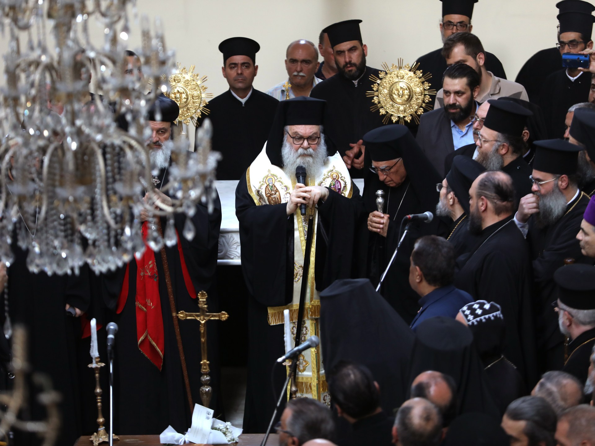 البطريرك يوحنا العاشر: لسنا طلاب حماية ونشارك ببناء سوريا