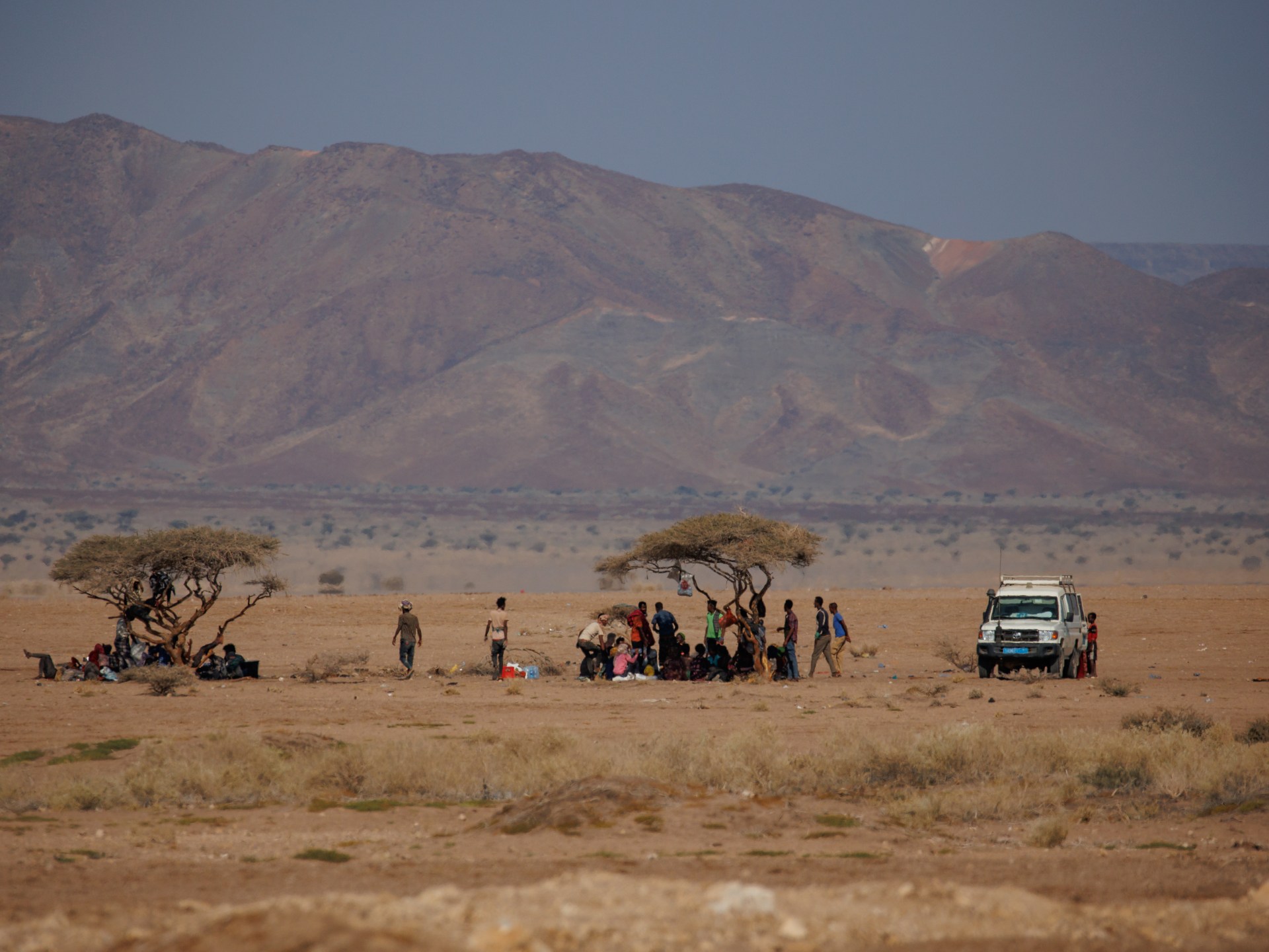 تقرير أممي: 22 ألف مهاجر أفريقي وصلوا اليمن خلال شهر