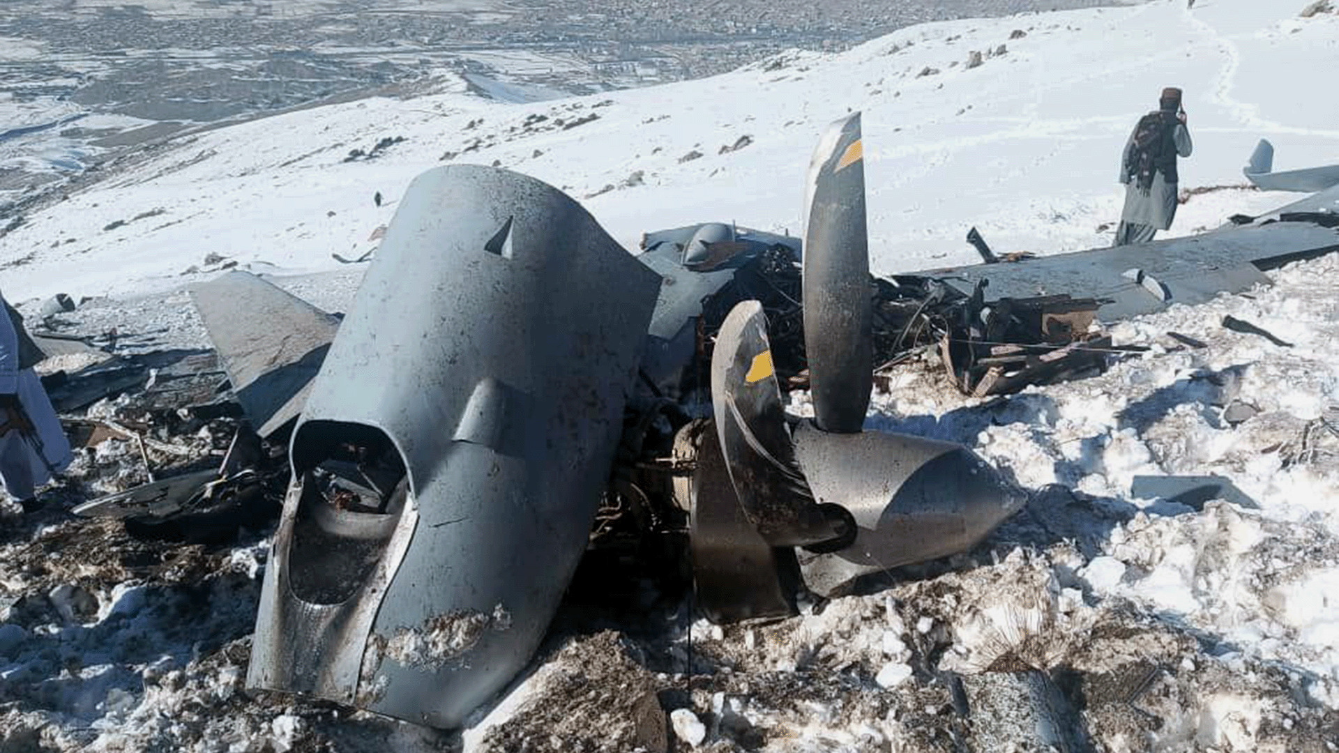 حطام طائرة بدون طيار في أفغانستان.. عطل فني أم مؤشر أمني؟