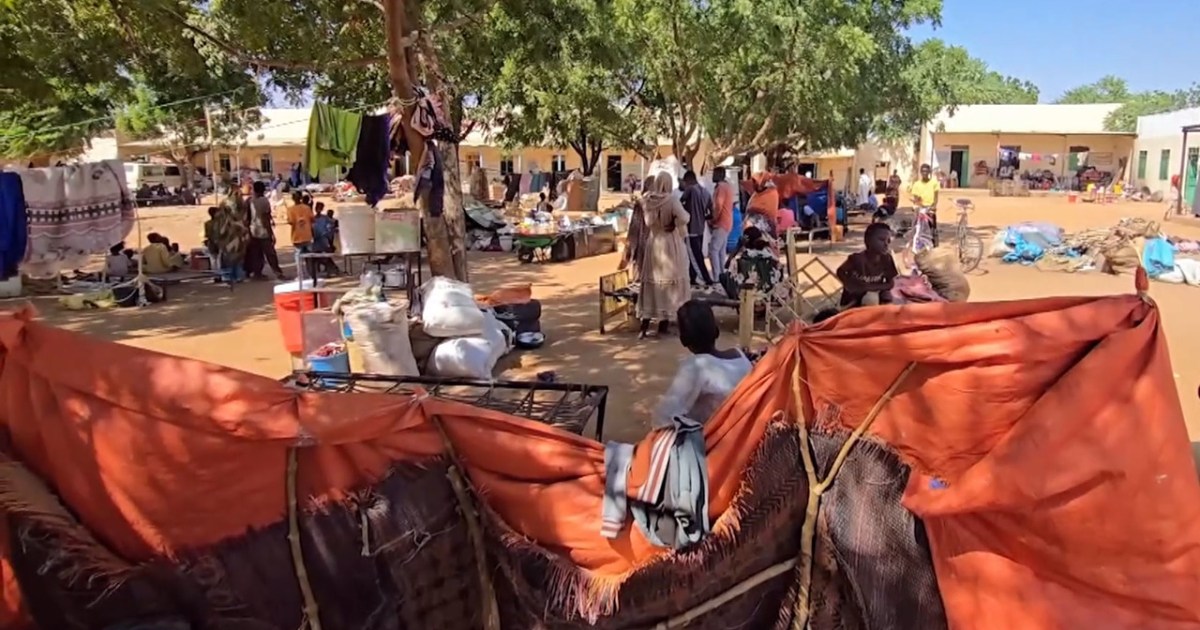 السودان.. أوضاع النازحين داخل مخيمات النزوح بمدينة الأُبيّض