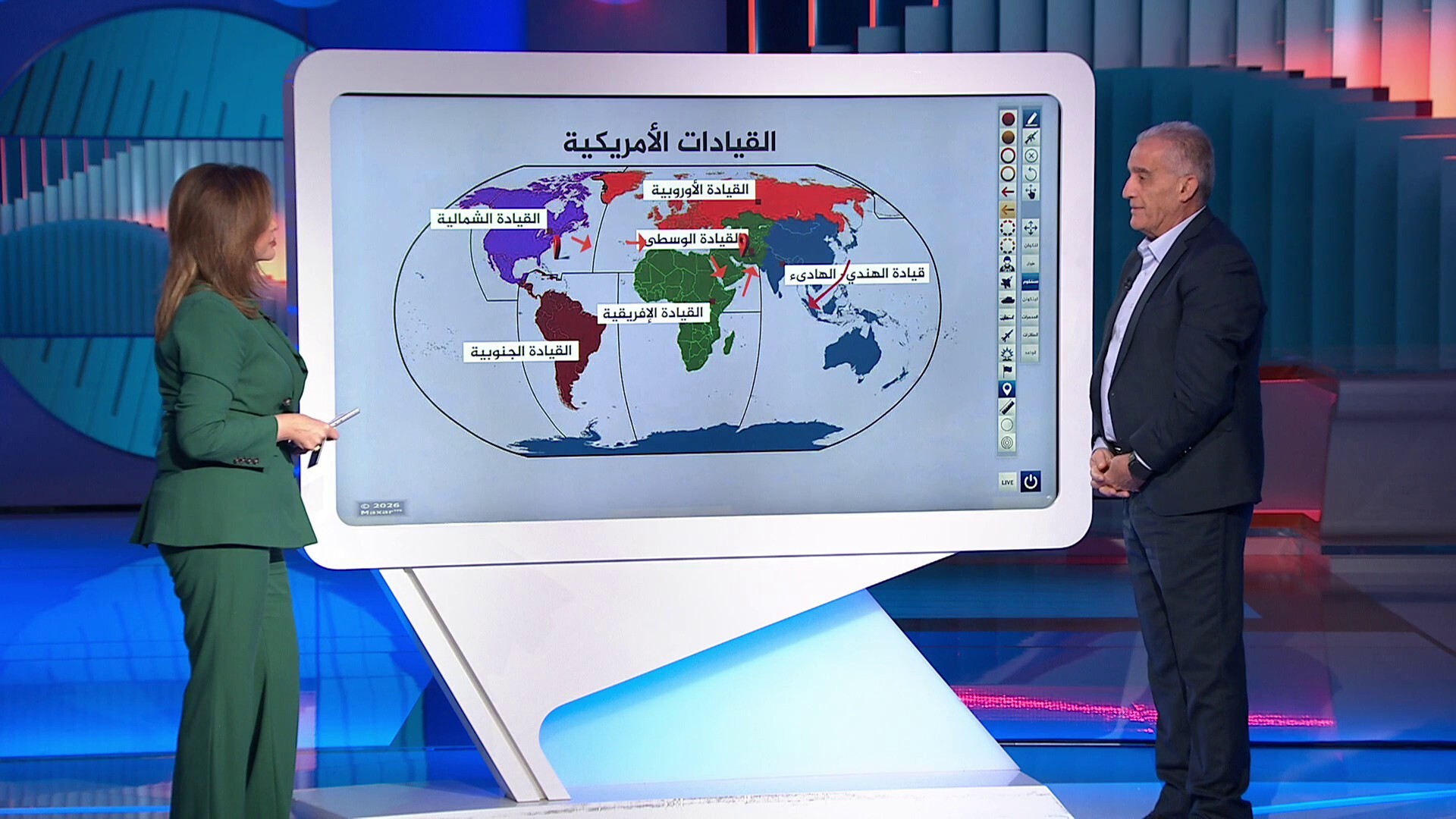 التحشيد العسكري الأمريكي