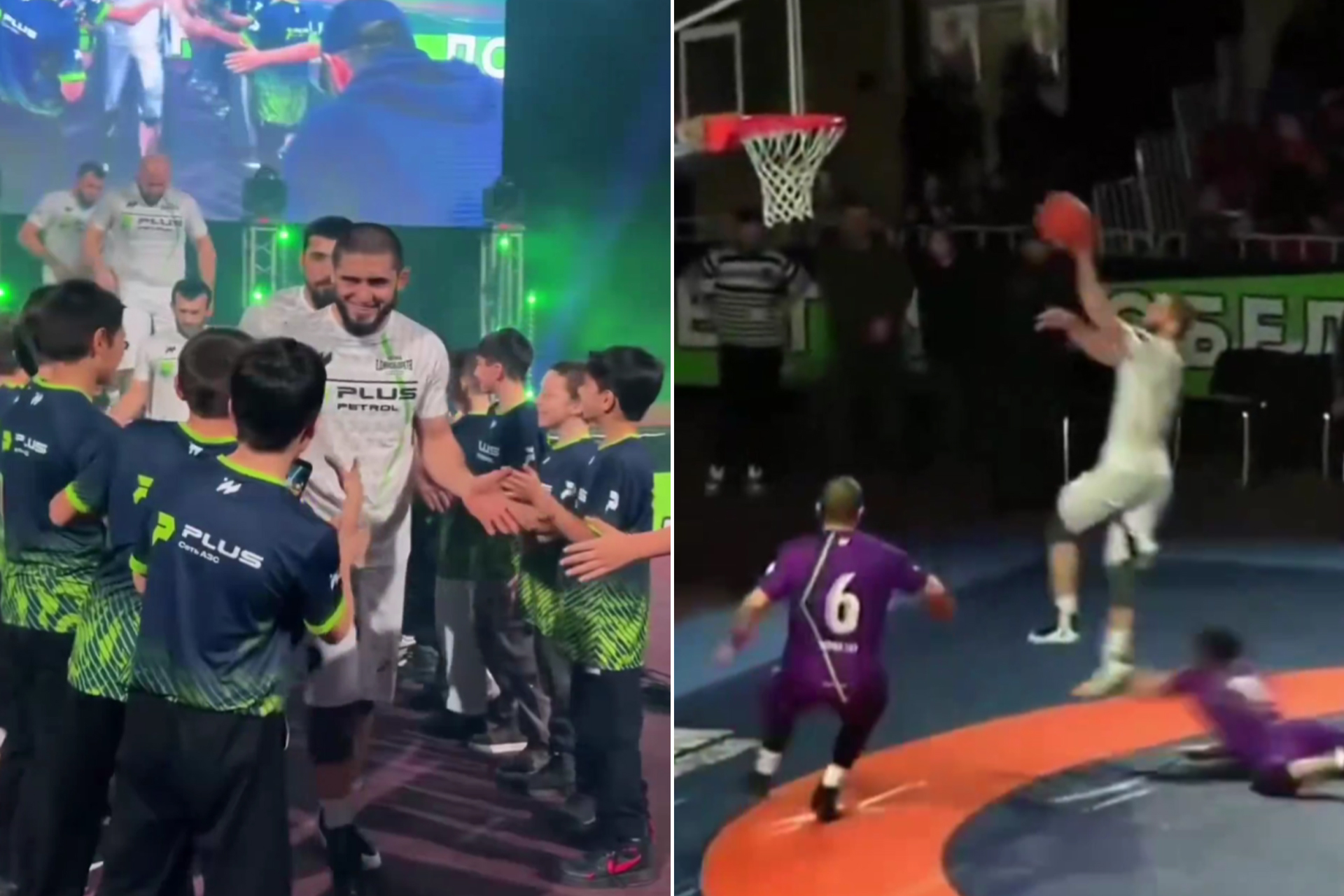 بالفيديو.. ماخاتشيف يستعرض مهاراته في رياضة غريبة