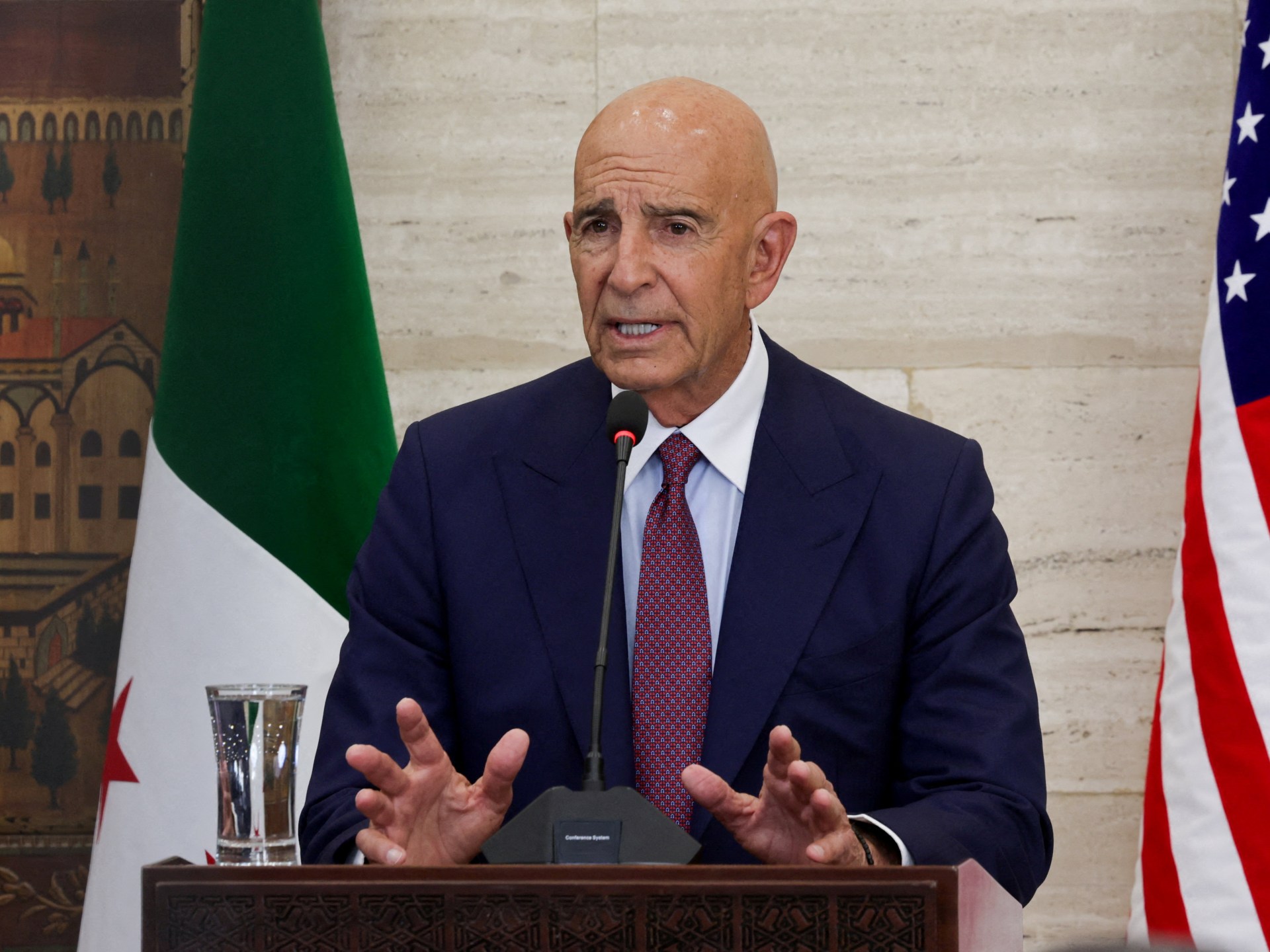 تصعيد حلب تحت المجهر الأميركي: المبعوث توماس برّاك يدعو للتهدئة ويحذر من المساس بالمدنيين