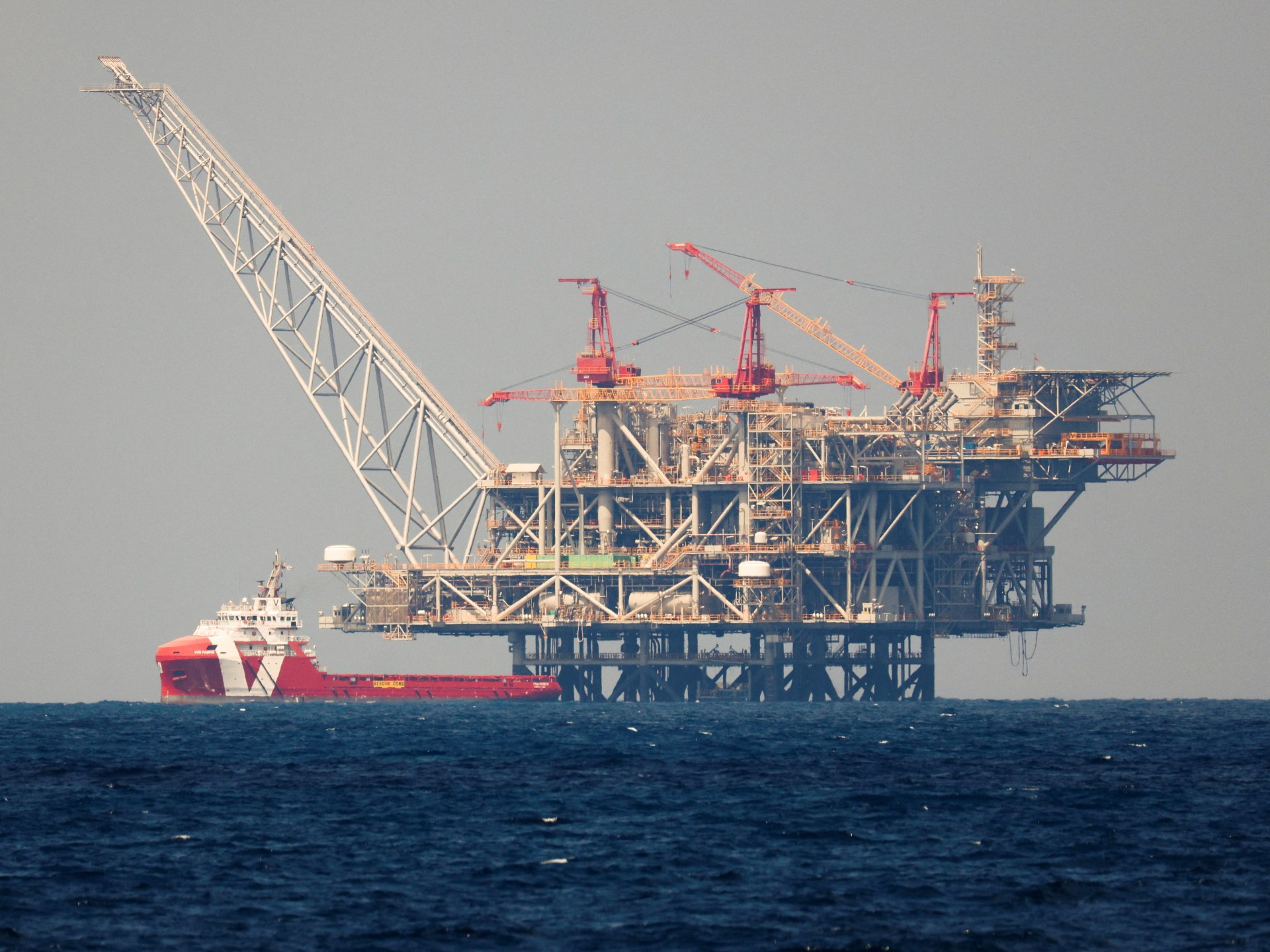 حقول الغاز الإسرائيلية