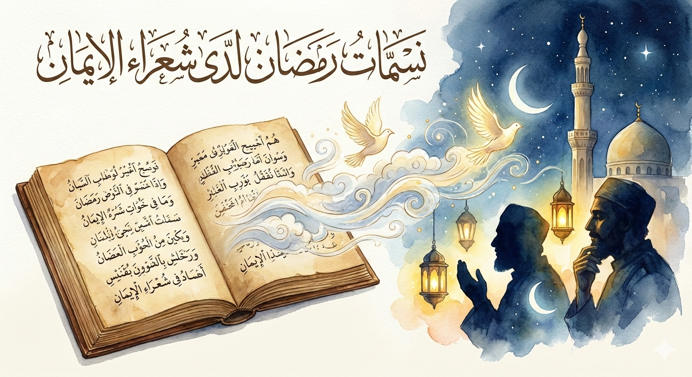 شعر عن رمضان