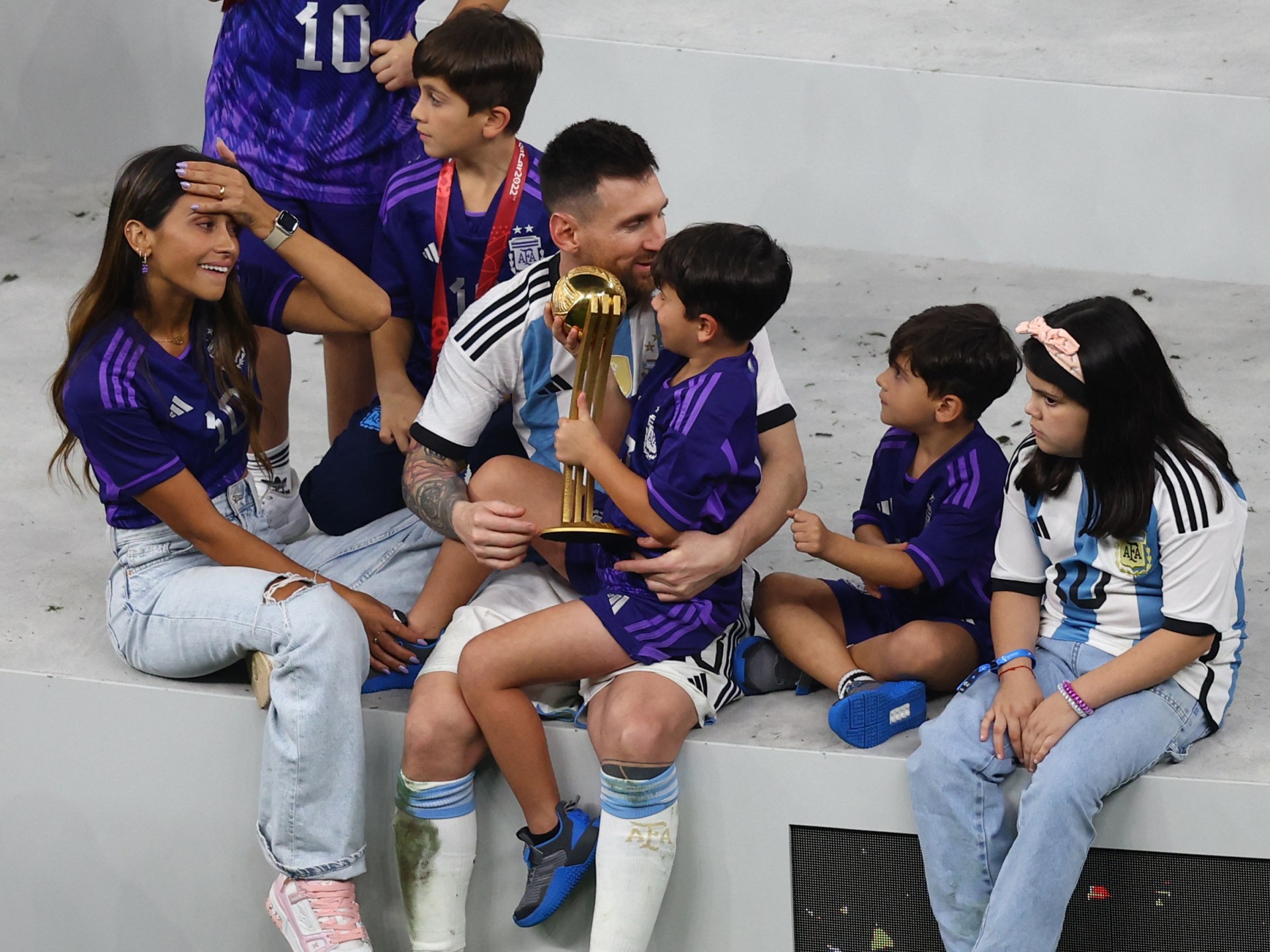 طلاق ميسي وأنتونيلا