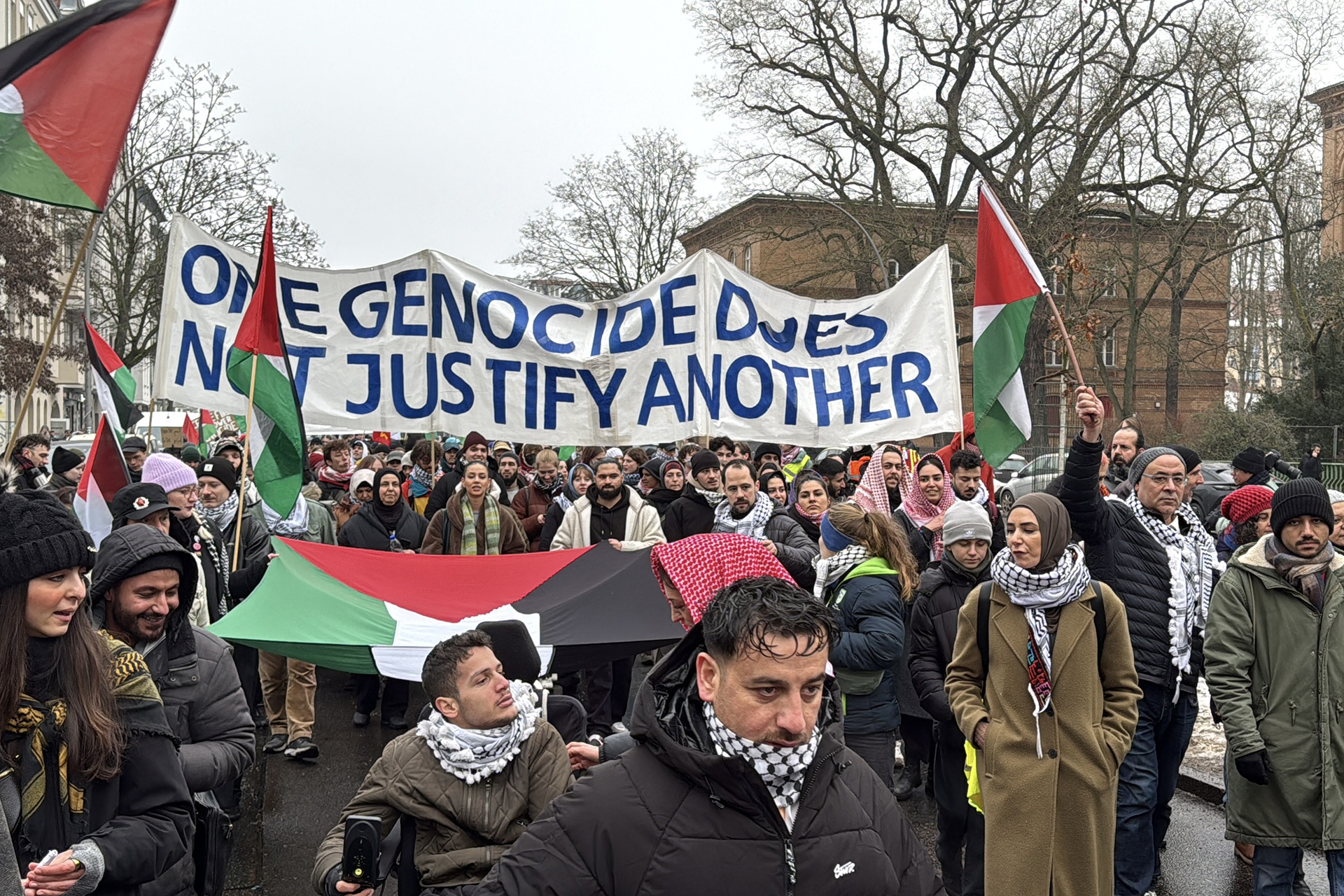 مظاهرات دعم فلسطين