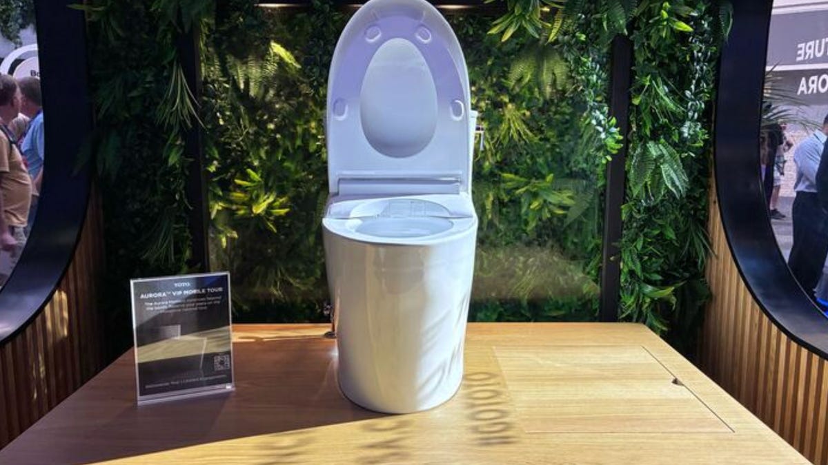 مرحاض Aurora Washlet+ من توتو