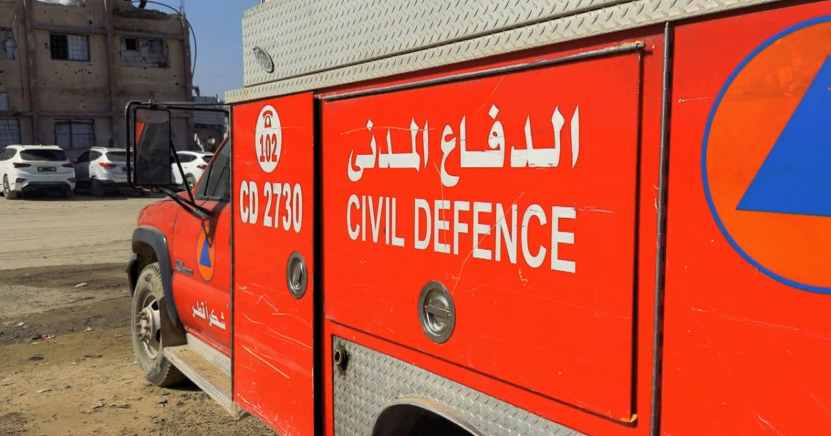 “نحفر الصخر بأيدينا”.. الدفاع المدني شمال غزة يتحدى المستحيل ويفتتح أول نقطة ميدانية