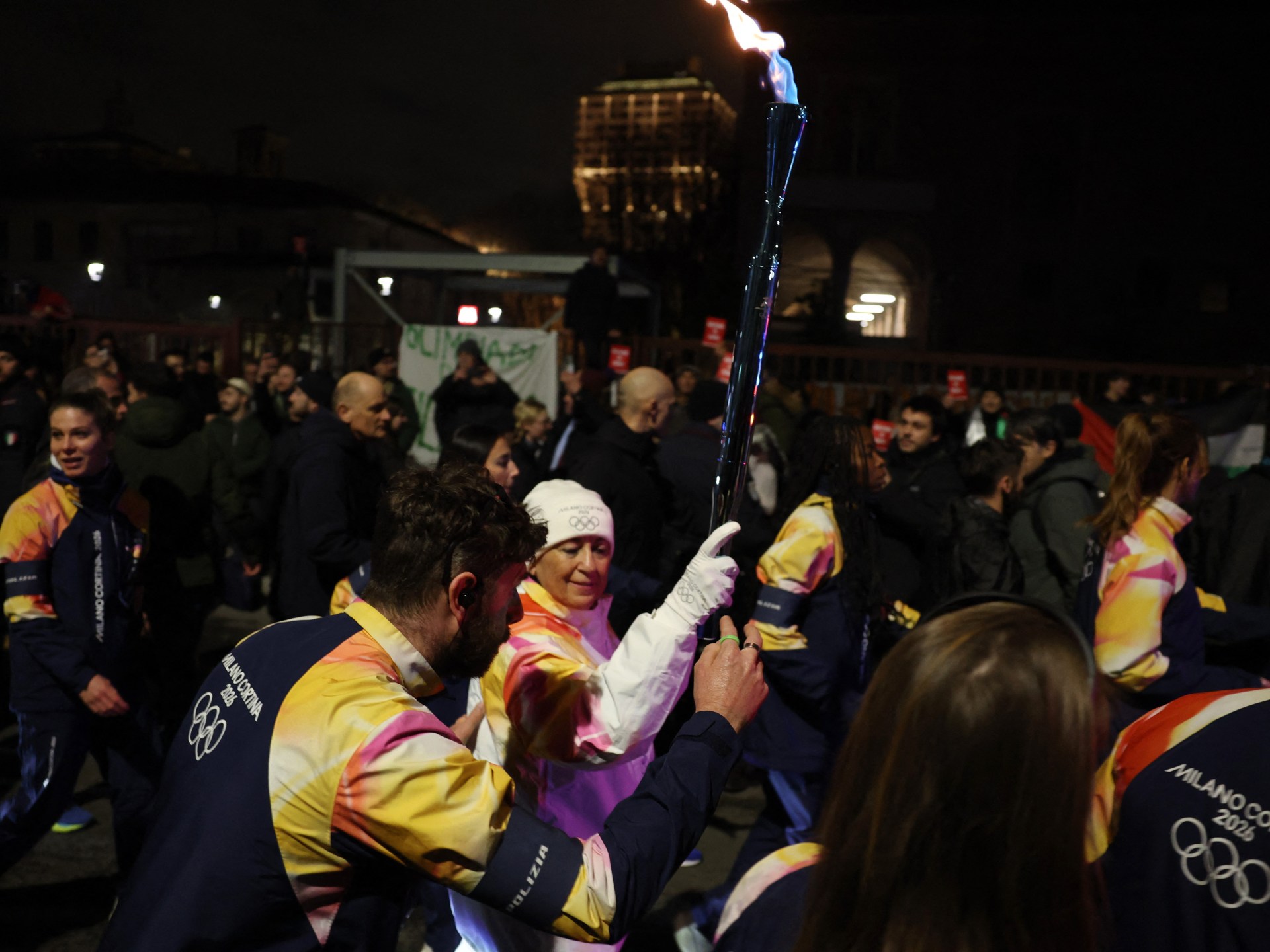 ميلانو تشتعل.. احتجاجات غاضبة ترفض مشاركة إسرائيل في الأولمبياد الشتوي وتندد بالرعاة