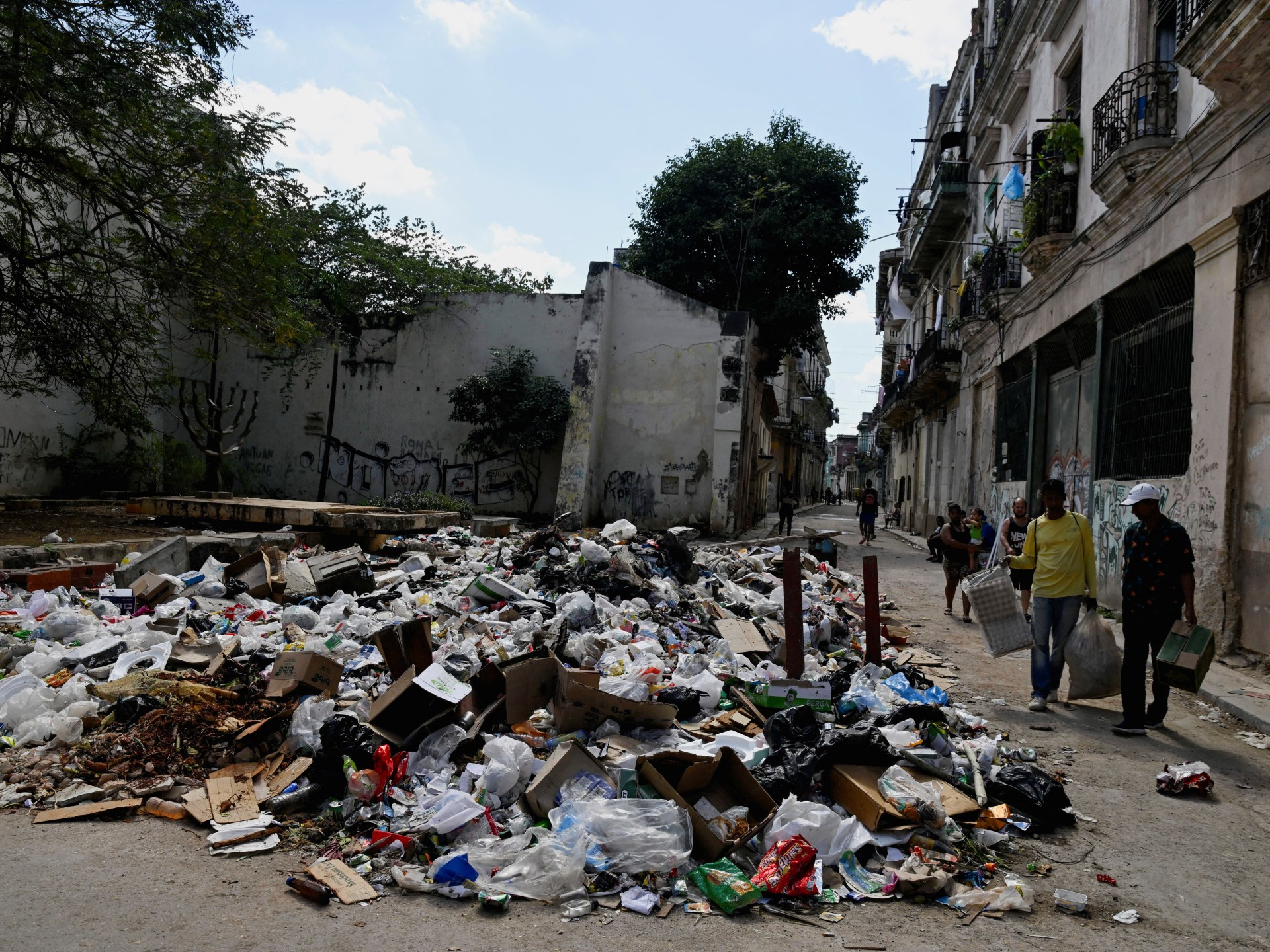 أزمة القمامة في هافانا