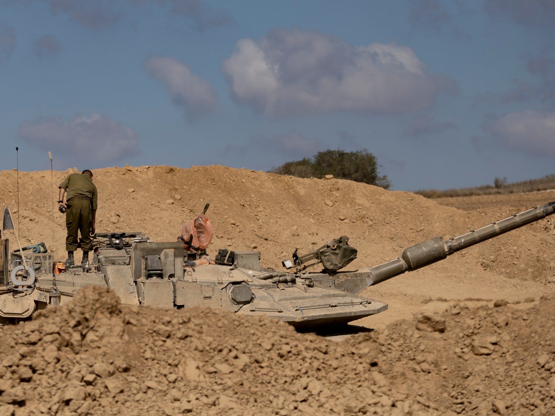 الخط الأصفر في غزة