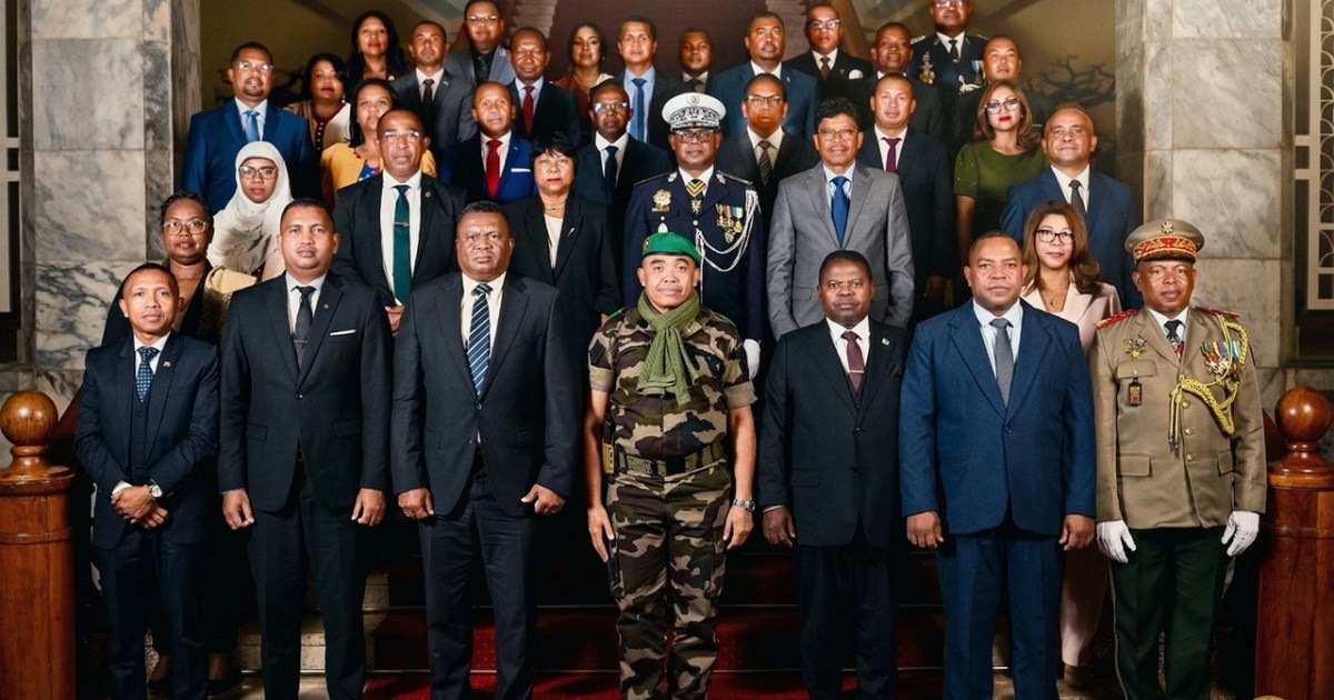 حكومة مدغشقر الجديدة