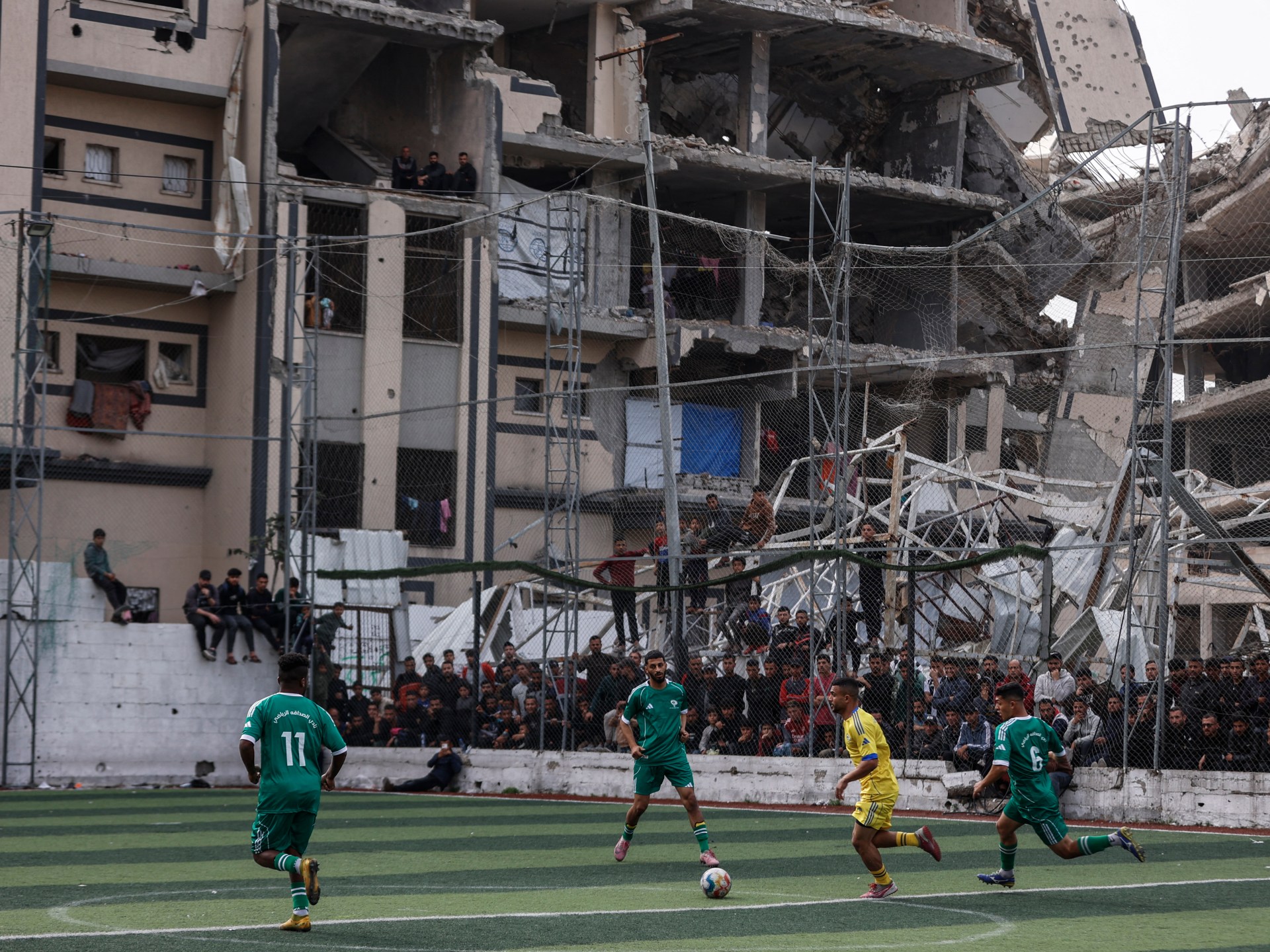 كرة القدم في غزة