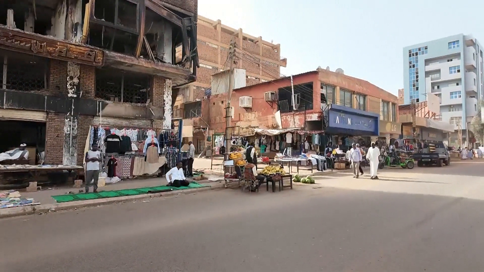 إعادة الحياة في الخرطوم