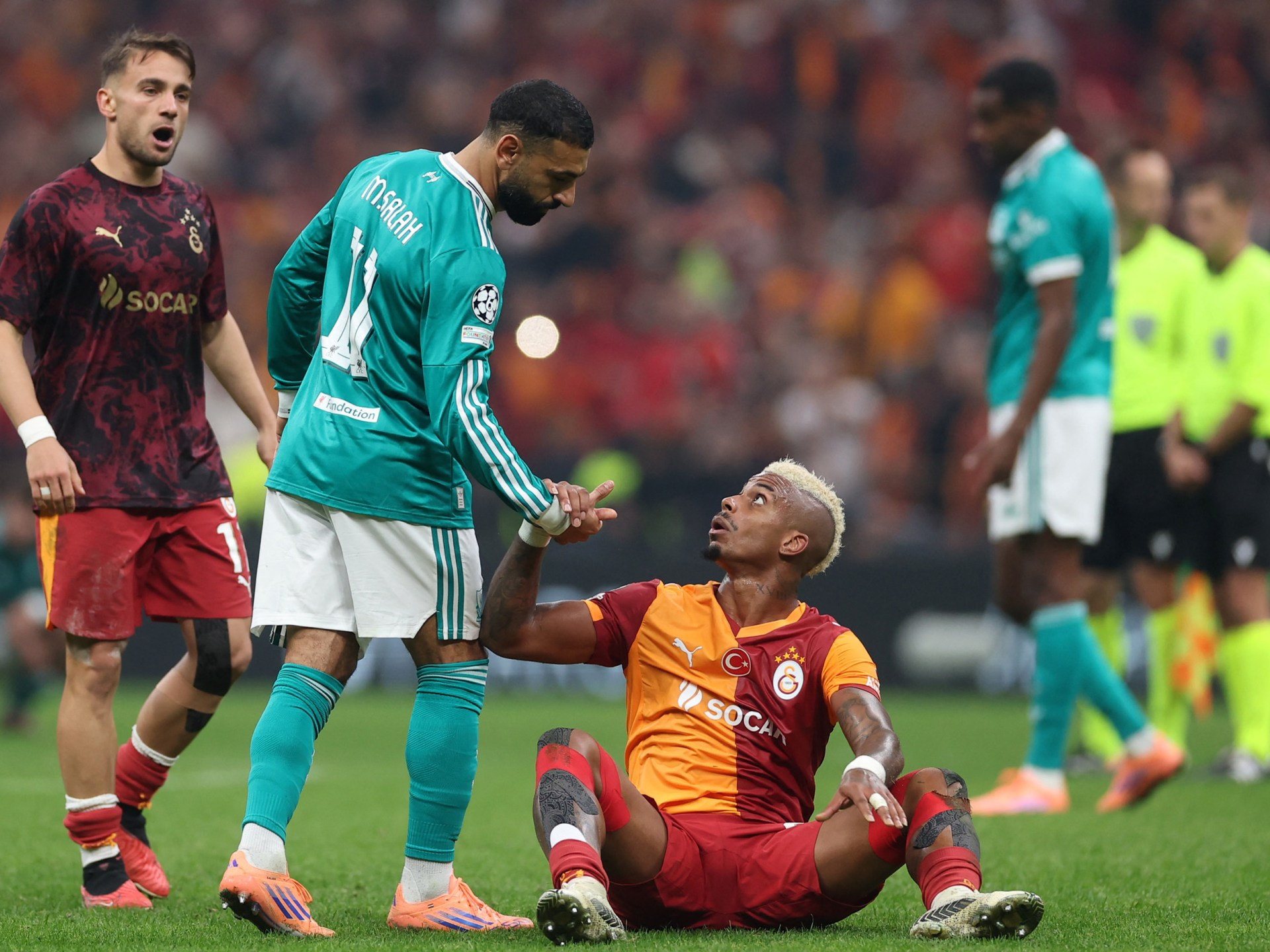 مباراة ليفربول وغلطة سراي