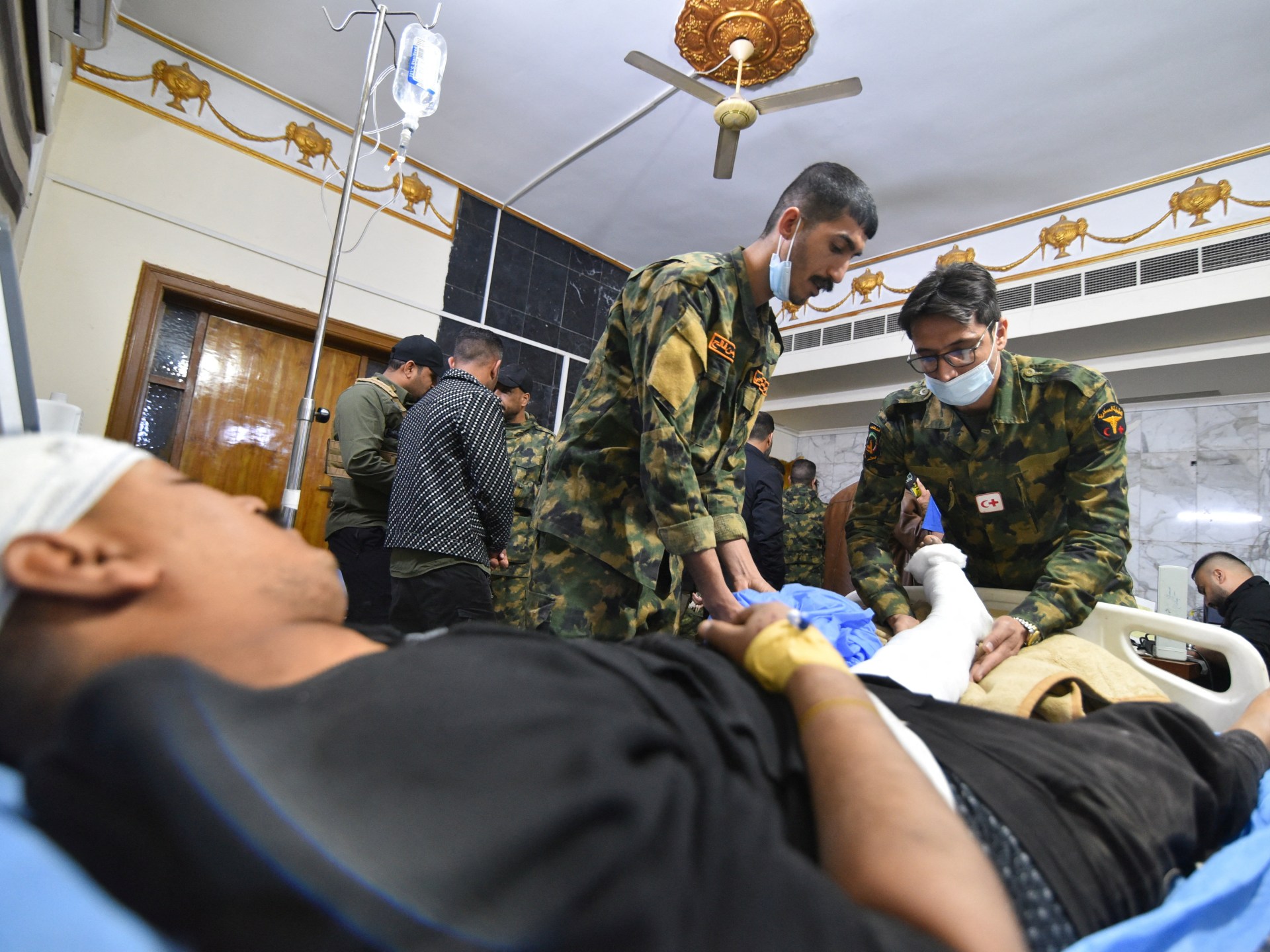 قصف الحشد الشعبي