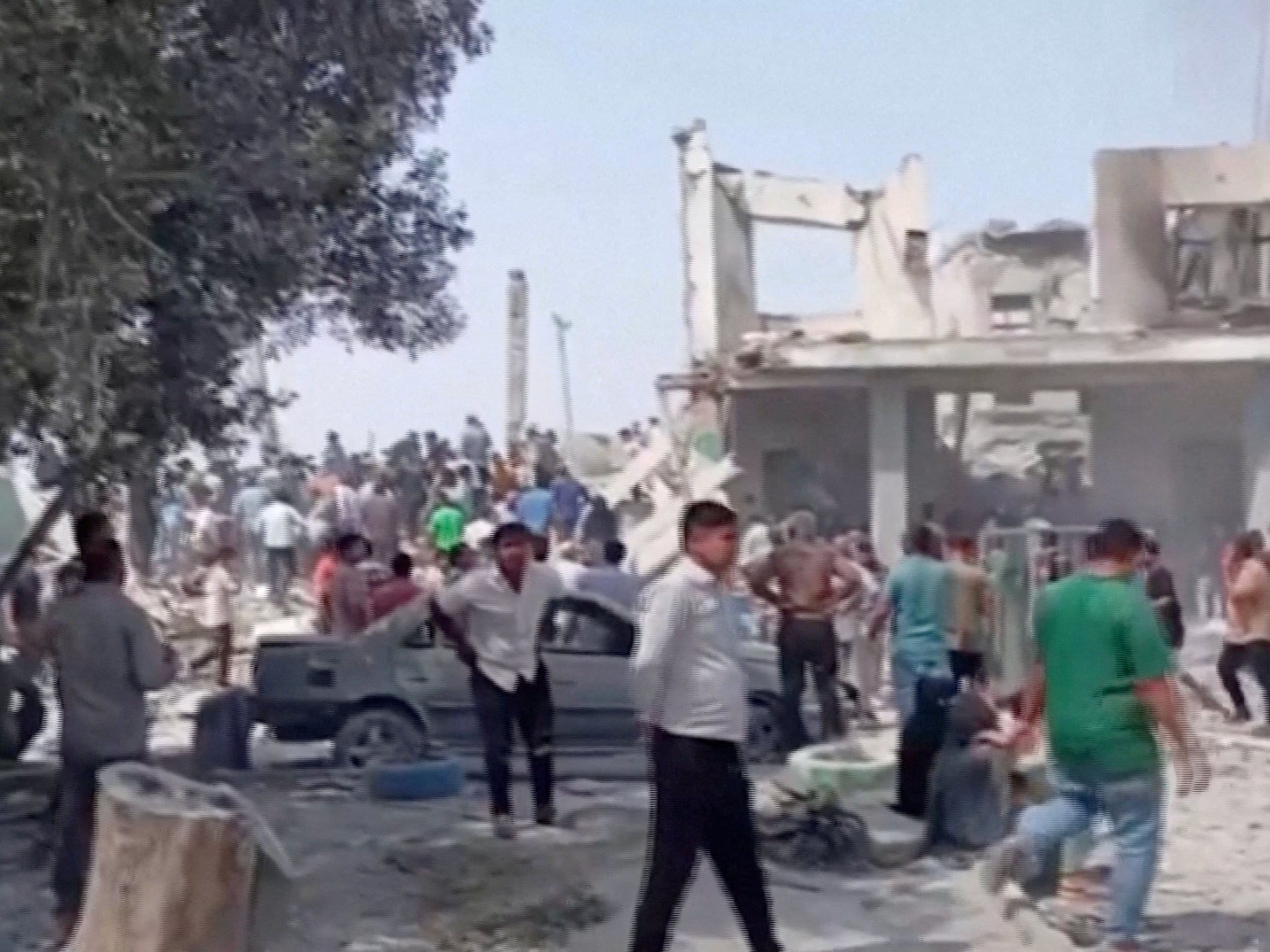 استهداف مدرسة ميناب