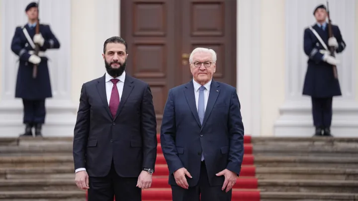 قمة سورية ألمانية في برلين: شتاينماير يستقبل الشرع لبحث ملفات الإعمار والاستقرار الإقليمي