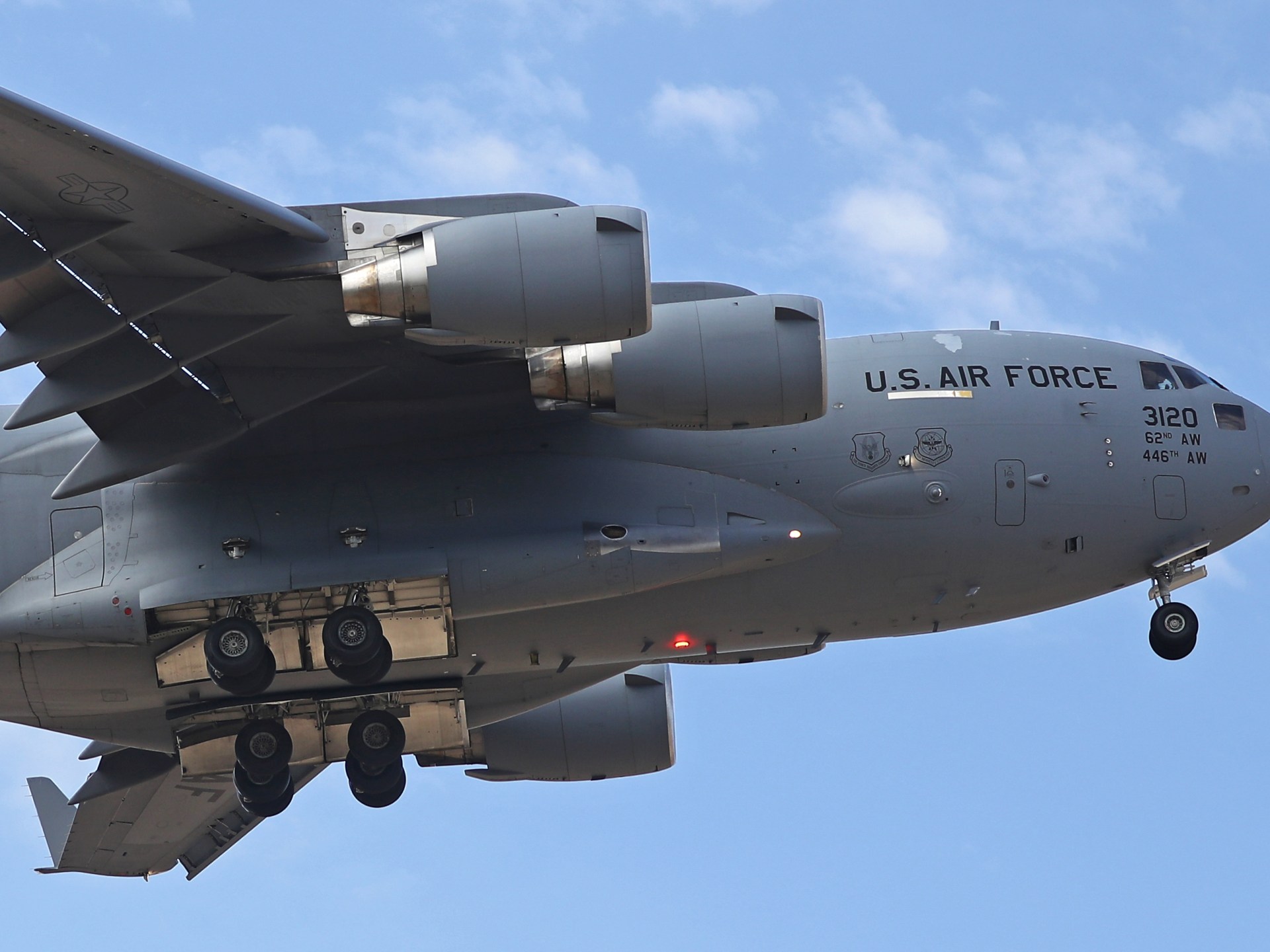 الشحن العسكري الأمريكي