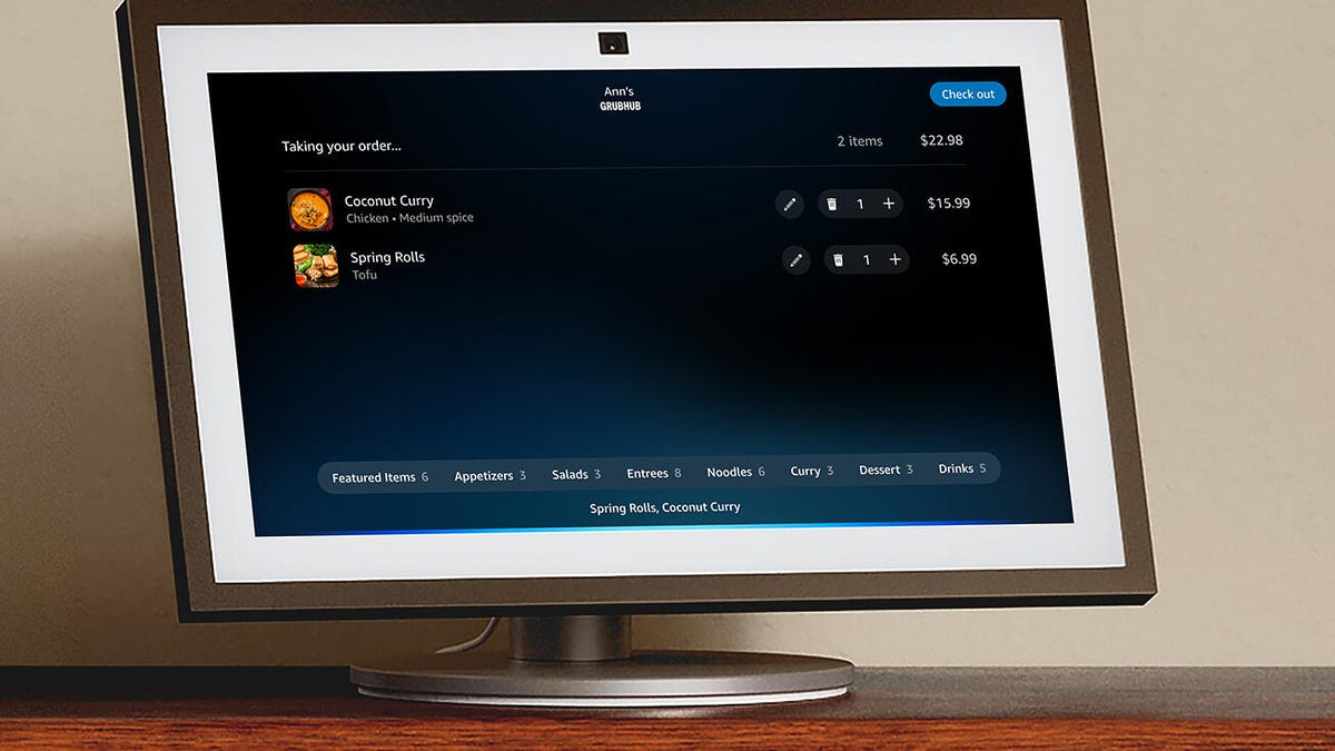 أليكسا بلس تتيح طلب الطعام عبر Uber Eats وGrubhub: تجربة ذكاء اصطناعي تفاعلية تتطلب أجهزة محددة