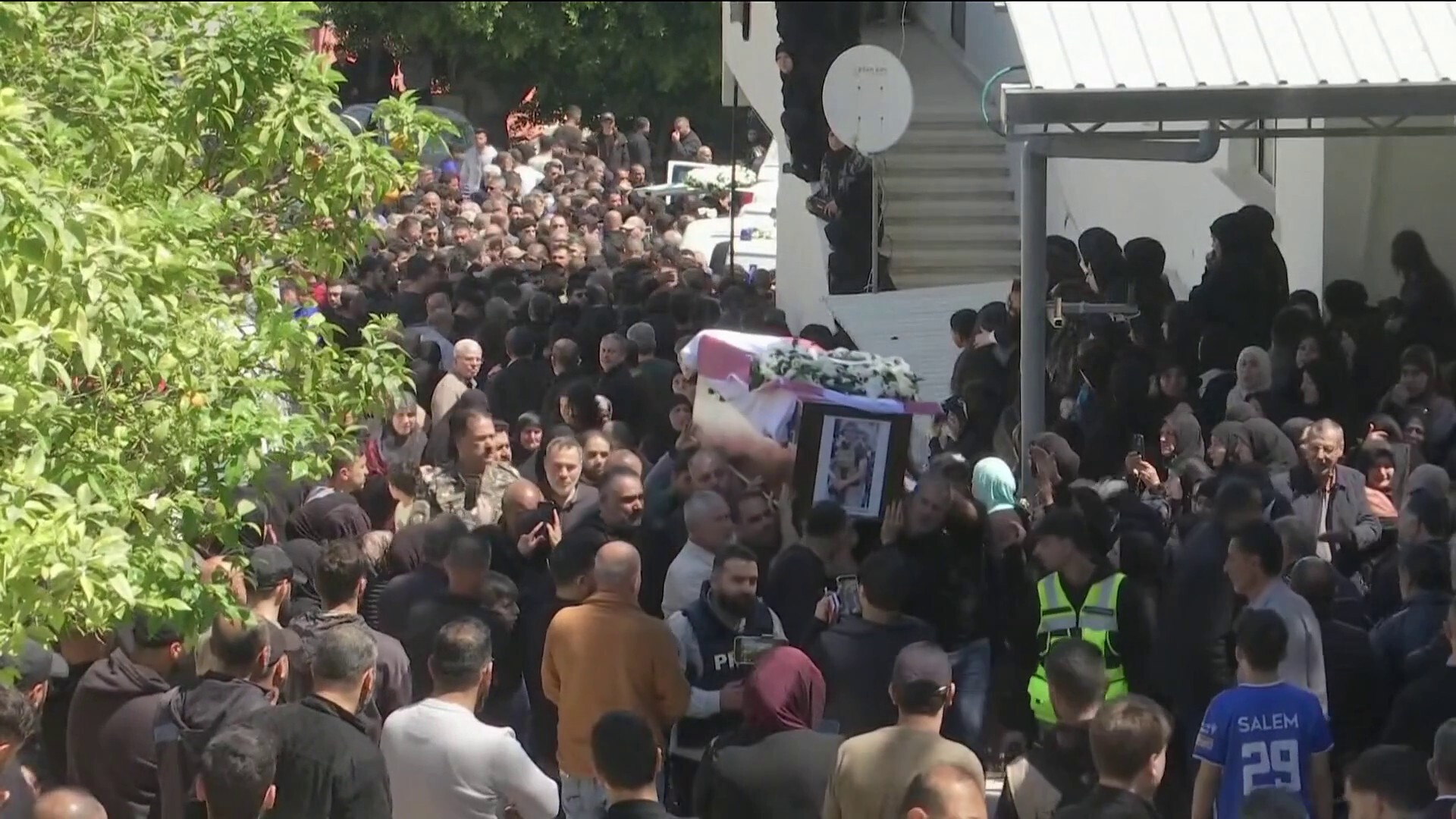 قصف السراي الحكومي في النبطية