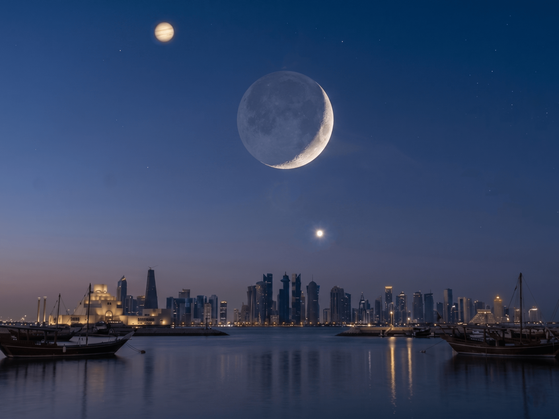 المشتري والزهرة