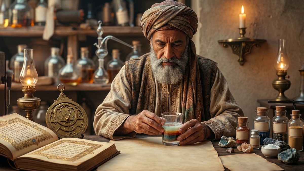 جابر بن حيان: عبقرية الكيمياء الإسلامية ومحاولات السطو الفكري الغربي